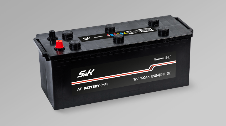 Новинка в ассортименте бренда S&K: Грузовые и легковые аккумуляторные батареи!